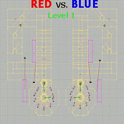 RED vs BLUE [level 1]